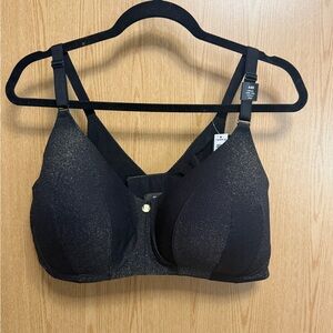 Torrid Black Bra with Sparkle Detail